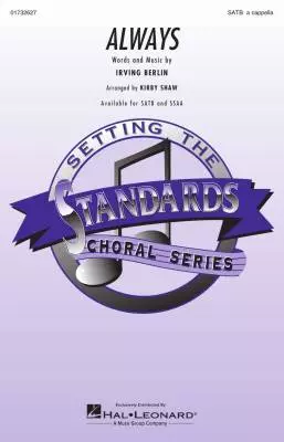Hal Leonard - Always - Berlin/Shaw - Choral Octavo - SATB A Cappella