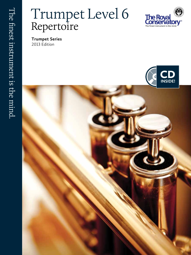 RCM Trumpet Level 6 Repertoire - Trumpet Series 2013 Edition - Book/CD
