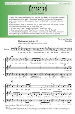 Connected - Tate - Choral Octavo - SAB A Cappella
