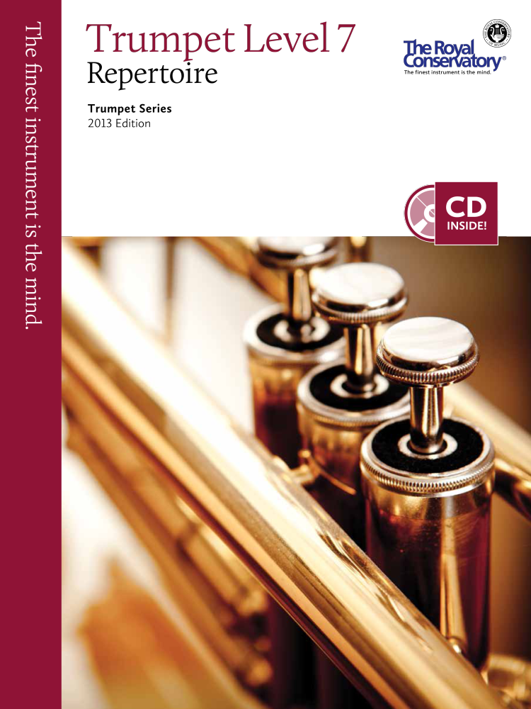 RCM Trumpet Level 7 Repertoire - Trumpet Series 2013 Edition - Livre/CD