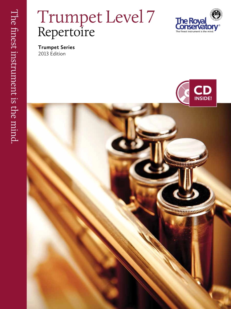 RCM Trumpet Level 7 Repertoire - Trumpet Series 2013 Edition - Book/CD