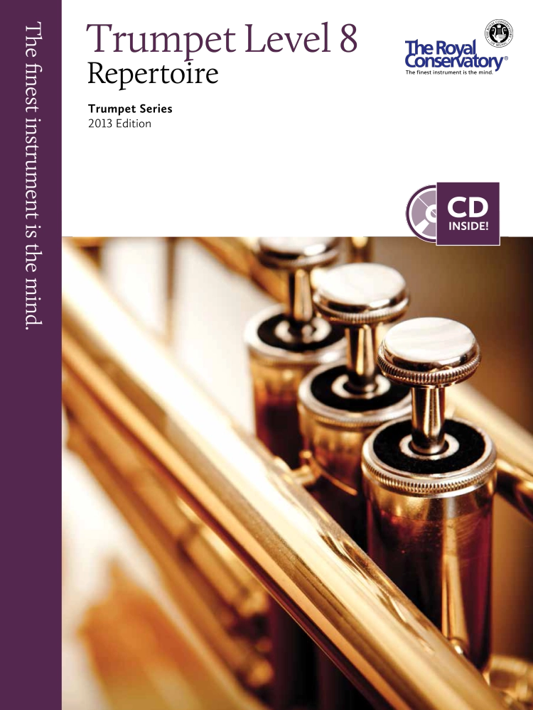 RCM Trumpet Level 8 Repertoire - Trumpet Series 2013 Edition - Book/CD