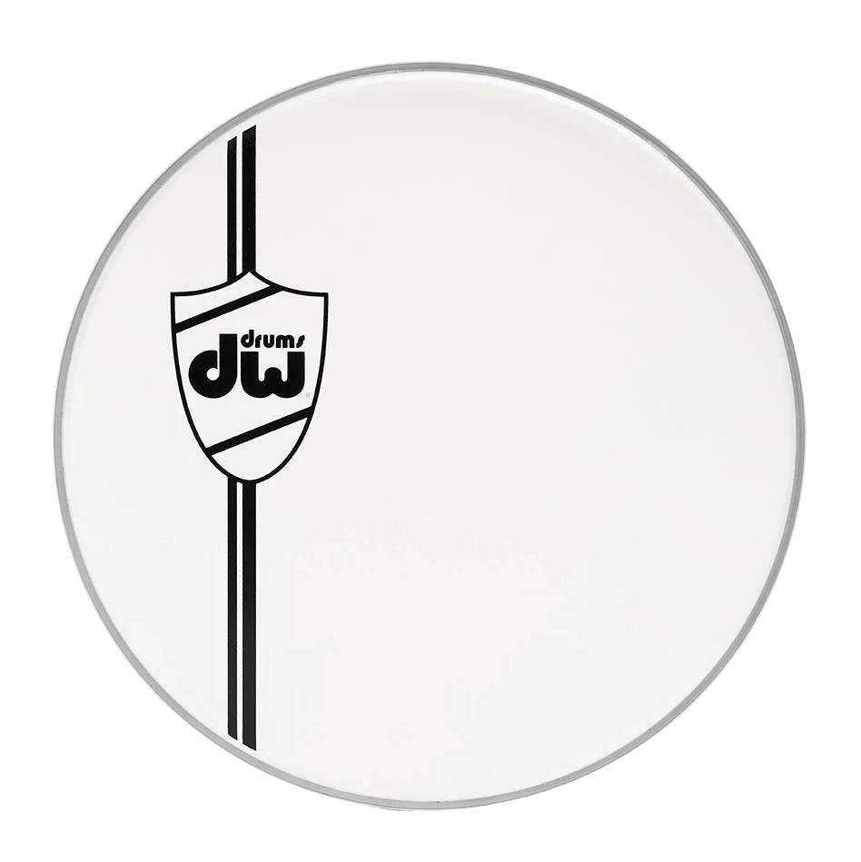 Classic Coated White Bass Drum Head - 24\'\'