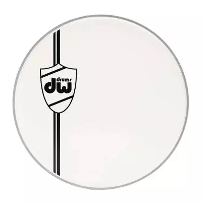 Drum Workshop - Classic Coated White Bass Drum Head - 24