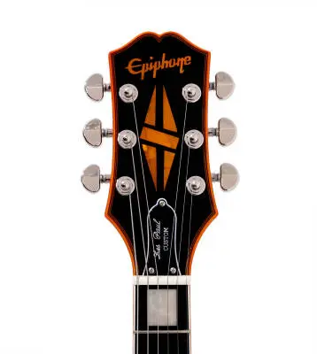 Les Paul Custom Widow Electric Guitar with Gigbag - Orange