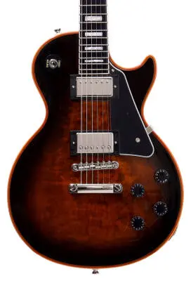 Les Paul Custom Widow Electric Guitar with Gigbag - Orange