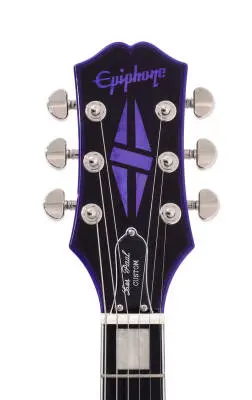 Les Paul Custom Widow Electric Guitar with Gigbag - Purple