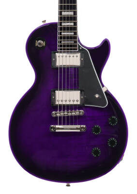 Les Paul Custom Widow Electric Guitar with Gigbag - Purple