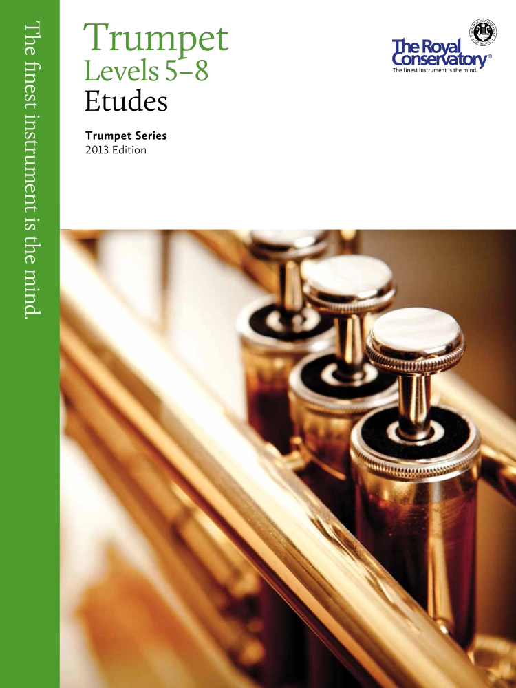 RCM Trumpet Etudes Levels 5-8 - Trumpet Series 2013 Edition - Book
