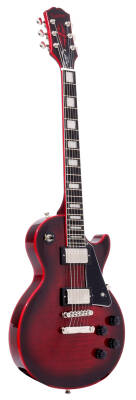 Les Paul Custom Widow Electric Guitar with Gigbag - Red