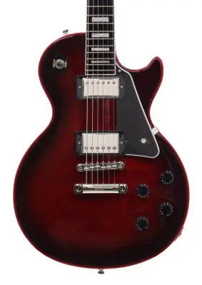 Les Paul Custom Widow Electric Guitar with Gigbag - Red