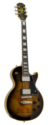 Les Paul Custom Widow Electric Guitar with Gigbag - Yellow