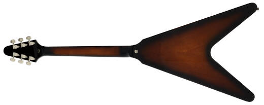 Flying V 70s Electric Guitar with Gigbag - Tobacco Sunburst