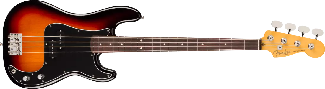 American Professional Classic Precision Bass, Rosewood Fingerboard - 3-Color Sunburst