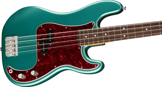 American Professional Classic Precision Bass, Rosewood Fingerboard - Faded Sherwood Green Metallic
