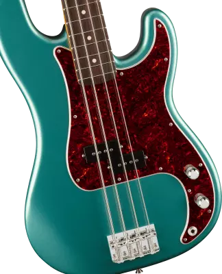 American Professional Classic Precision Bass, Rosewood Fingerboard - Faded Sherwood Green Metallic