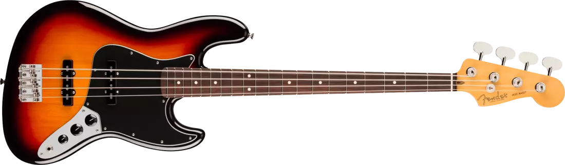 American Professional Classic Jazz Bass, Rosewood Fingerboard - 3-Color Sunburst