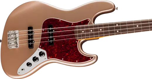 American Professional Classic Jazz Bass, Rosewood Fingerboard - Faded Firemist Gold