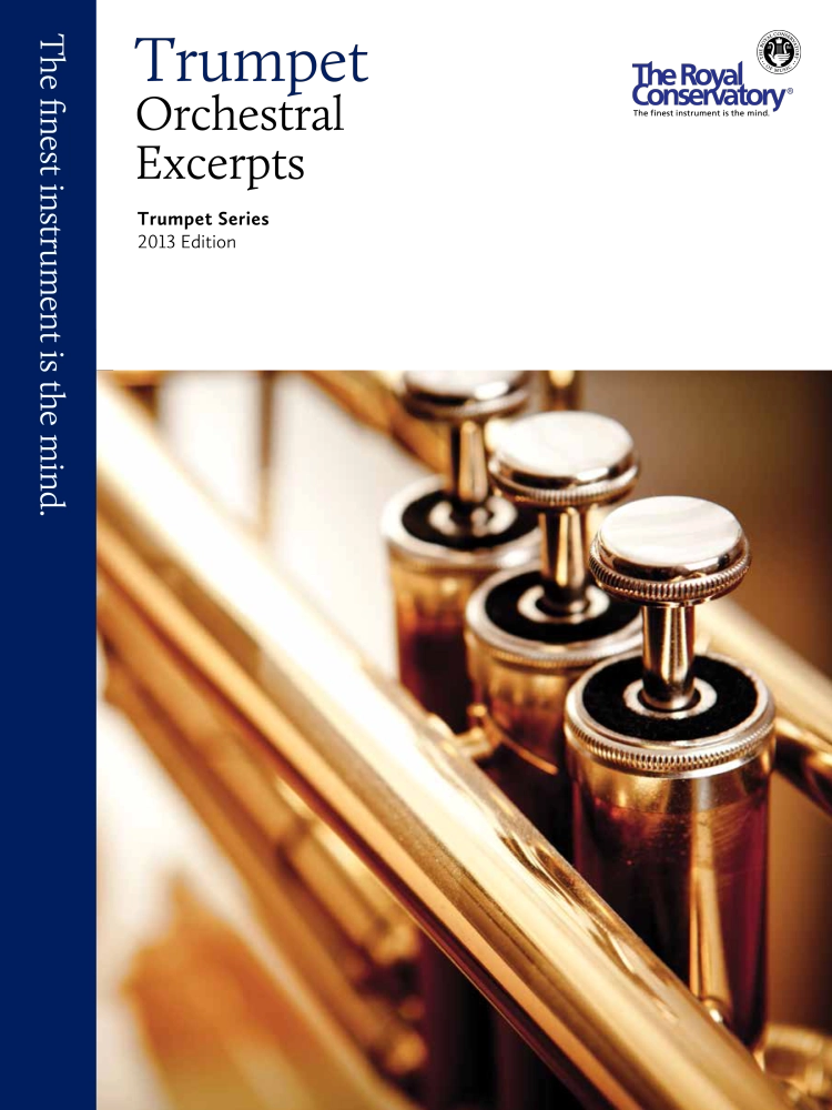 RCM Trumpet Orchestral Excerpts - Trumpet Series 2013 Edition - Book