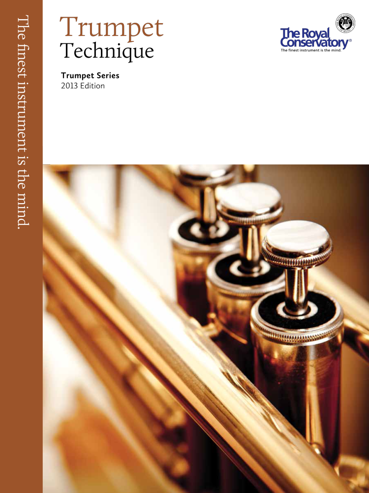 RCM Trumpet Technique Preparatory-Level 8 - Trumpet Series 2013 Edition - Book