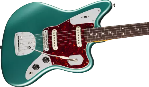 American Professional Classic Jaguar, Rosewood Fingerboard - Faded Sherwood Green Metallic