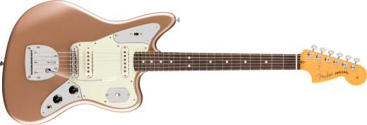 Fender - American Professional Classic Jaguar, Rosewood Fingerboard - Faded Firemist Gold
