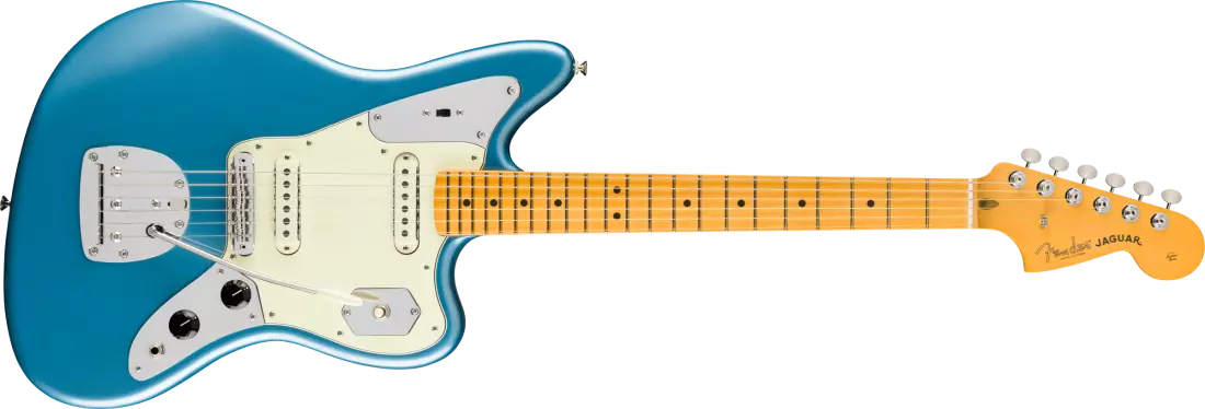 American Professional Classic Jaguar, Maple Fingerboard - Faded Lake Placid Blue