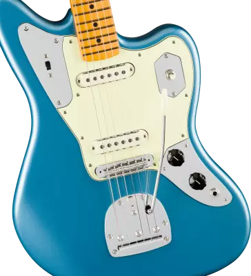 American Professional Classic Jaguar, Maple Fingerboard - Faded Lake Placid Blue