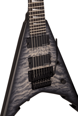 Pro Series Signature Corey Beaulieu King V KV7Q, Ebony Fingerboard - Transparent Black