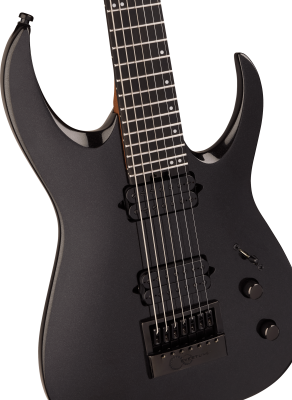 Pro Series Signature Misha Mansoor Juggernaut ET7, Ebony Fingerboard - Metallic Black