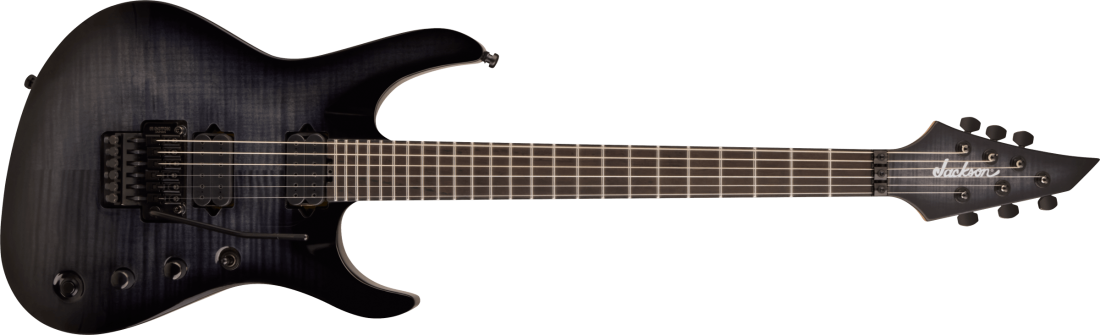 Pro Plus Signature Chris Broderick Soloist 6, Ebony Fingerboard - Transparent Black