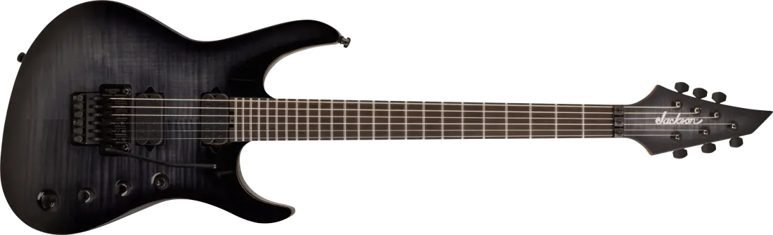 Pro Plus Signature Chris Broderick Soloist 6, Ebony Fingerboard - Transparent Black