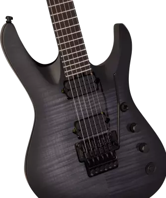Pro Plus Signature Chris Broderick Soloist 6, Ebony Fingerboard - Transparent Black