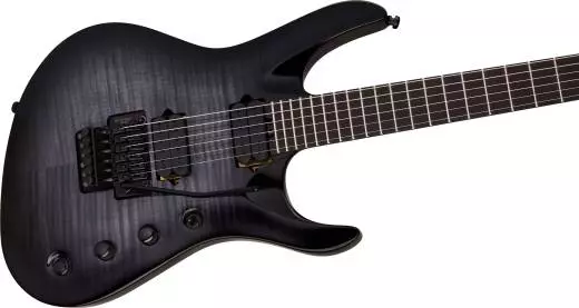 Pro Plus Signature Chris Broderick Soloist 6, Ebony Fingerboard - Transparent Black