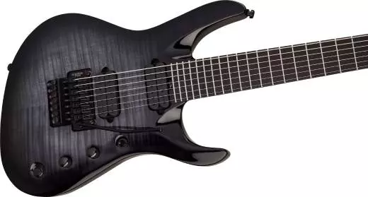 Pro Plus Signature Chris Broderick Soloist 7, Ebony Fingerboard - Transparent Black
