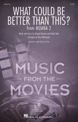 Hal Leonard - What Could be Better Than This? - Barlow/Bear/Billingsley - Choral Octavo - SATB Accompanied