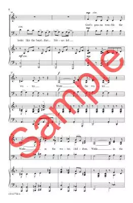 Wade in the Water - Johnson - Choral Octavo - 3-Pt Mixed/Piano