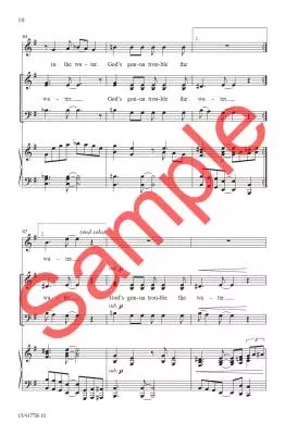 Wade in the Water - Johnson - Choral Octavo - 3-Pt Mixed/Piano