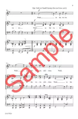 Wade in the Water - Johnson - Choral Octavo - 3-Pt Mixed/Piano