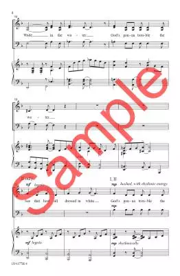 Wade in the Water - Johnson - Choral Octavo - 3-Pt Mixed/Piano