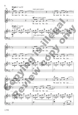 We Must Be the Sun - Jeffery - Choral Octavo - 2-Pt Accompanied