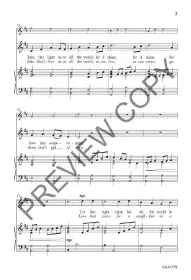 Take This Light - Patterson - Choral Octavo - Unison/Handbells/Handchimes