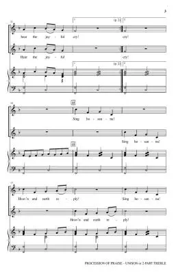 Procession of Praise (An Introit for Palm Sunday) - Martin - Choral Octavo - 2-Pt Accompanied