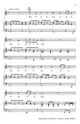 Procession of Praise (An Introit for Palm Sunday) - Martin - Choral Octavo - 2-Pt Accompanied