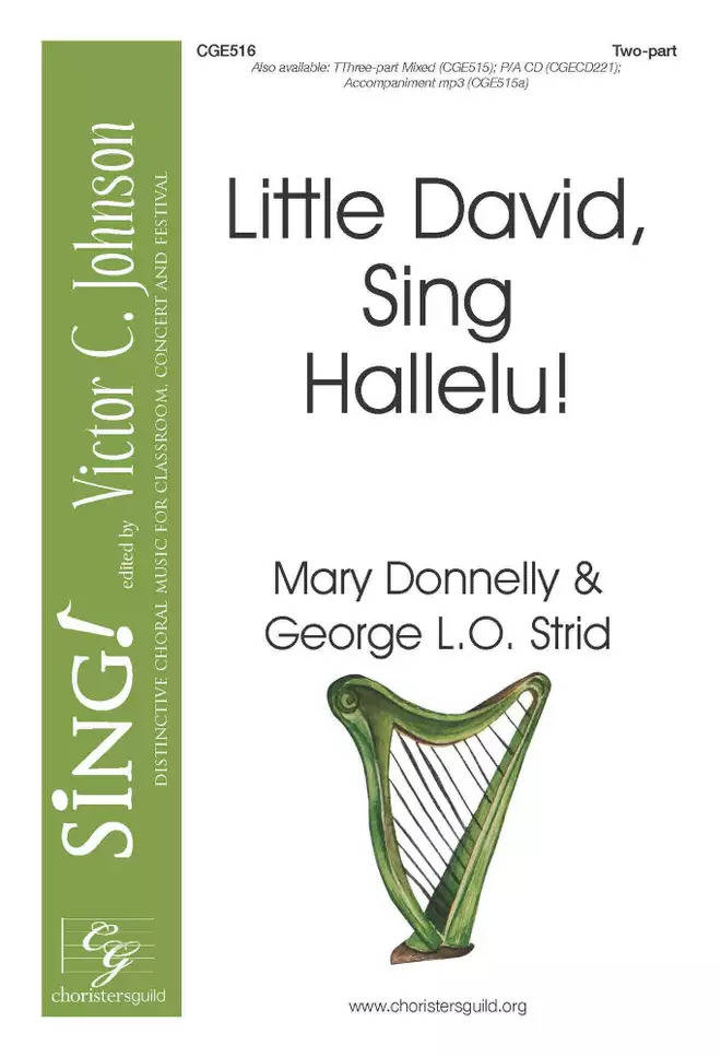Little David, Sing Hallelu! - Donnelly/Strid - Choral Octavo - 2-Pt Accompanied