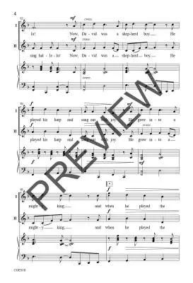 Little David Sing - Donnelly/Strid - Choral Octavo - 2-Pt Accompanied