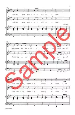 Harvest Moon - Franklin - Choral Octavo - 2-Pt Piano/Violin/Tambourine