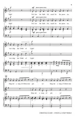 Christmas Glory - Martin - Choral Octavo - 2-Pt Accompanied