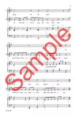 (More) Christmas in about Three Minutes Weston Chant choral in-octavo 2voix avec accompagnement