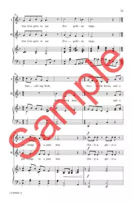 (More) Christmas in about Three Minutes Weston Chant choral in-octavo 2voix avec accompagnement